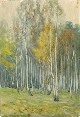 Морозов Константин Феофанович. Березовая чаща 